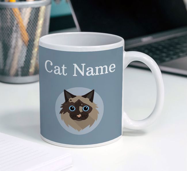 '{dogsName}'s Name & {breedCommonName} Icon' - Personalised Mug 